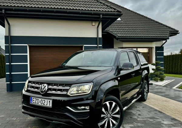 Volkswagen Amarok cena 165000 przebieg: 62000, rok produkcji 2018 z Siedliszcze małe 742